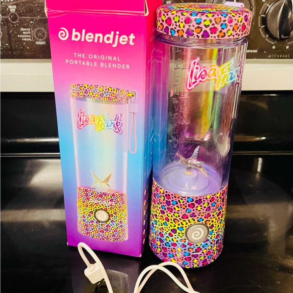 Lisa Frank blendjet personal blender in HTF color way-used twice